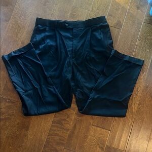 Stafford Black Dress Pants with Classic Fit